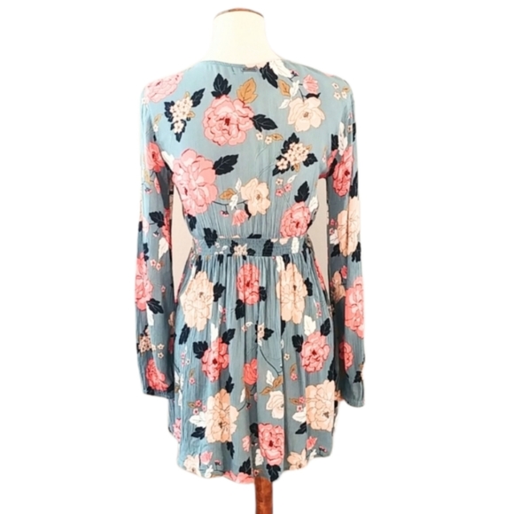 NWOT BILLABONG Your Love Floral Mini Dress - Picture 7 of 11